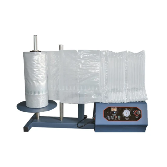Máquina infladora de bolsas de columna de aire de película de burbujas de aire eléctrica automática
